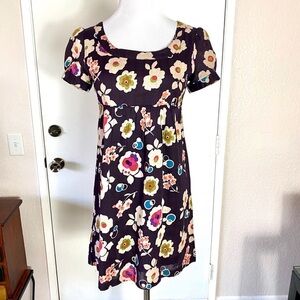 Poppy Garden Floral Cotton Dress